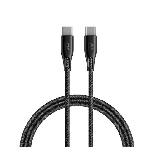 كيبل تايب سي تو تايب سي 1.2متر ravpower 60w nylon...