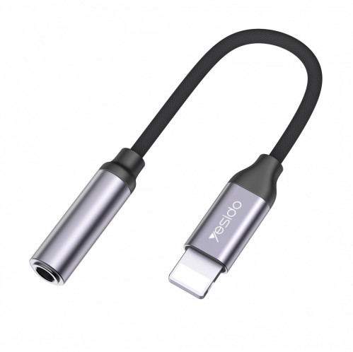 محول للصوت Yesido_ audio cabel lightning to 3.5mm