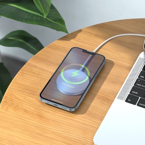 شاحن متعدد hoco 3in1 magnetic wireless fast charge...