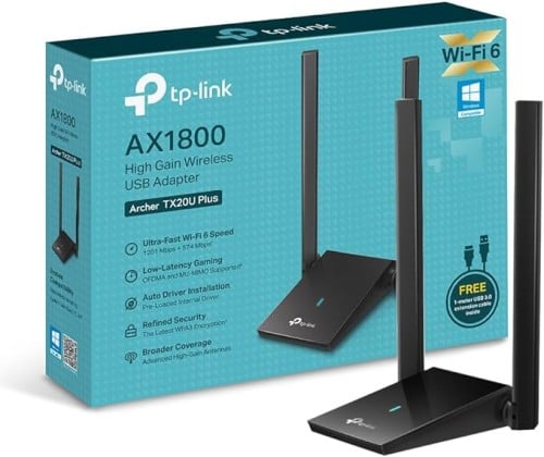 محول لاسلكي للكمبيوتر TP _LINK_AX1800