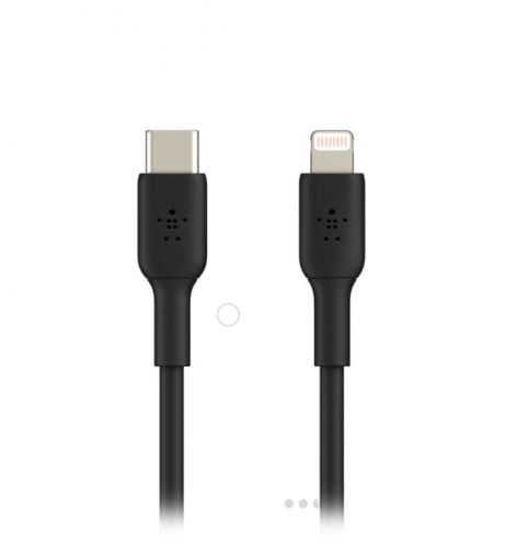بلكن شاحن 1م سريع Belkin USB-C to Lightning Cable...