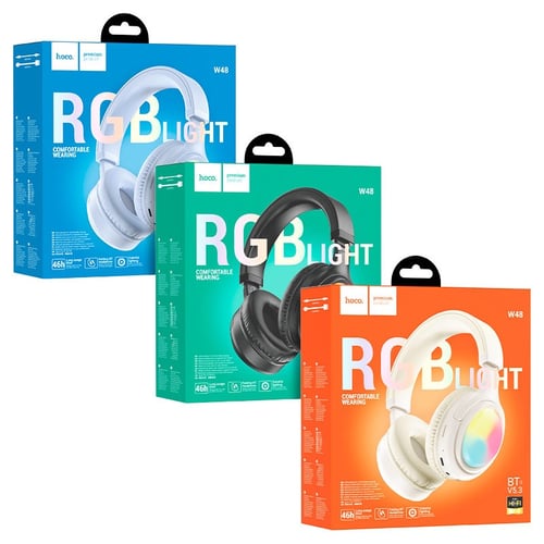 هوقو سماعات سلكية ولا سلكية W48