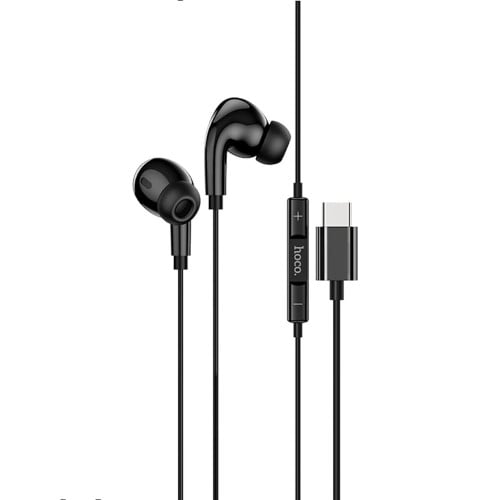 سماعة سي هوكو hoco. Type C earphones Hi_Res Audio...