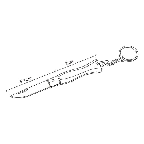 سكين ميدالية 12.5 سم - تتحمل الاستخدام الشاق، سهلة...