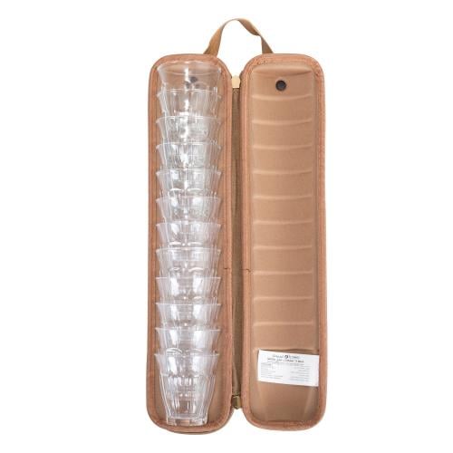 طقم استكانات ضد الصدمات 12 استكانات- تحمي الاستكان...