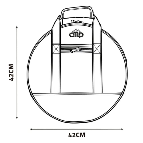 جراب صحون دورين 6.5×42×42 سم، تحافظ على الصحون من...
