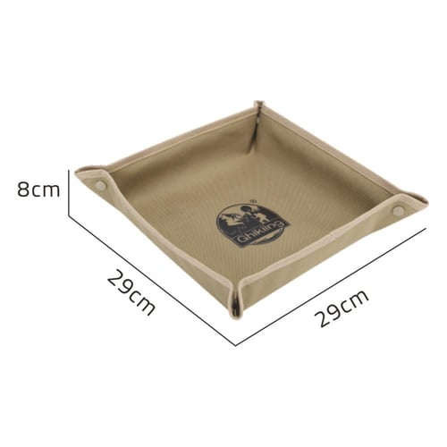 صحن تقديم طعام قابل للطي 36* 36* 8 سم- يوفر مساحة...