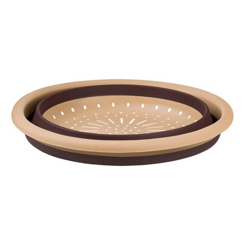 مصفاة سيلكون قابل للطي 33 سم - توفر مساحة، سهلة ال...