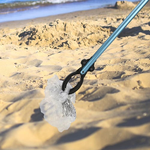 كماشة ملقاط للثعابين والنفايات 80 سم - يسهل جمع ال...