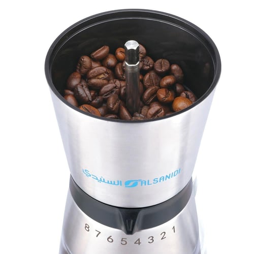 طاحونة قهوة استانلس ستيل عالي الجودة يدوية - تحكم...