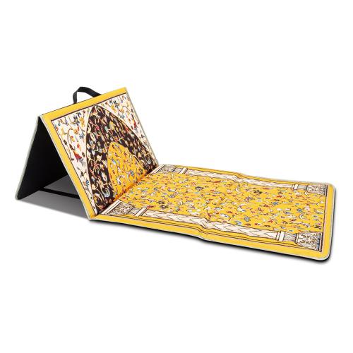 سجادة صلاة مع كرسي يتحمل 102 كجم، يوفر راحة أثناء...