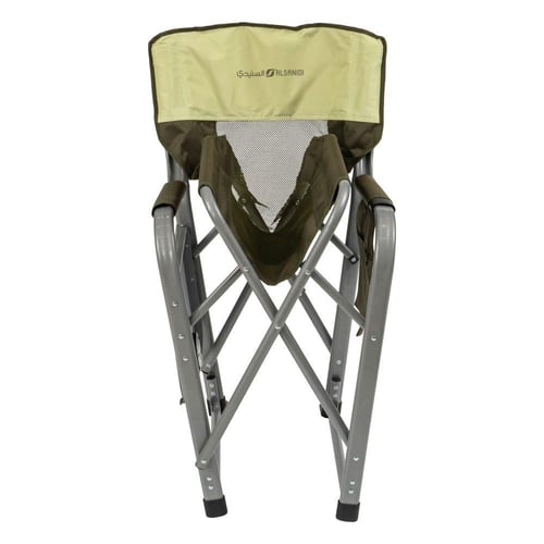 كرسي رحلات بطاولة جانبية يتحمل 120 كجم، مريح للجلو...