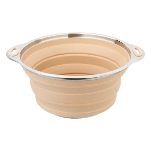 اناء قابل للطي سيلكون 22 سم - يوفر مساحة، يتحمل حر...