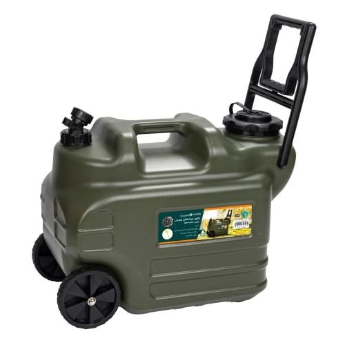 28 Liter Water Jug with Tap - Durable Plastic for Camping
