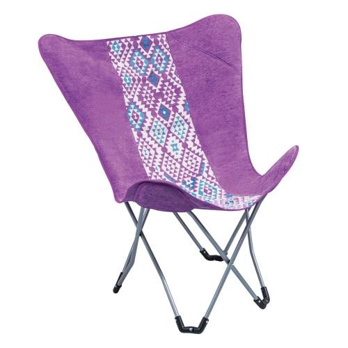 كرسي قابل للطي بأرجل الومنيوم يتحمل 100 كجم- سهل ا...