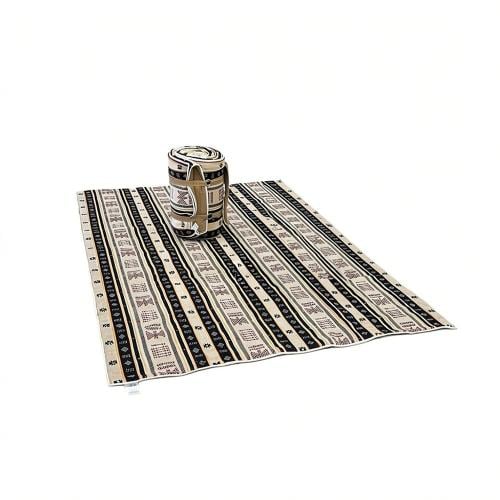 Velvet Floor Mat with Najdi Pattern 68 for Comfortable Seating
