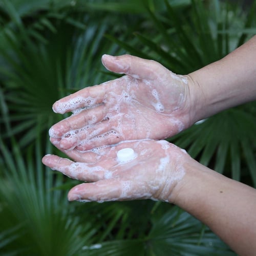 أقراص صابون فوري والسفر 10 قطع - سهل الحمل، مناسب...