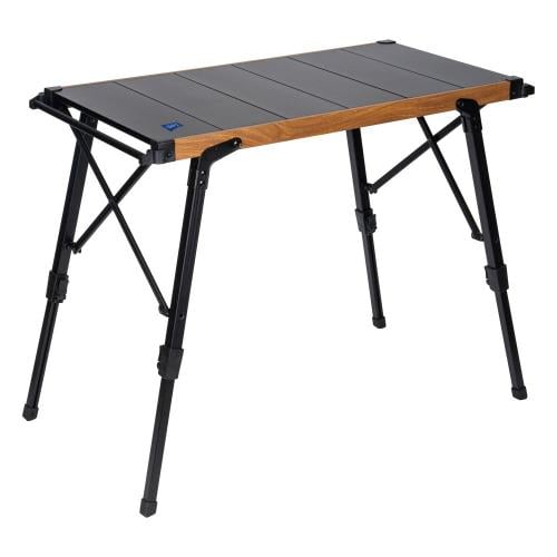 Alsanidi Aluminum Folding Camping Table with Adjustable Heights