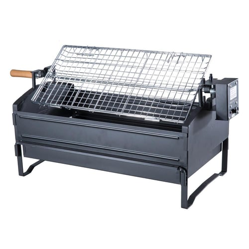 شواية كهربائية متنقلة على الكهرباء وبطارية السيارة...