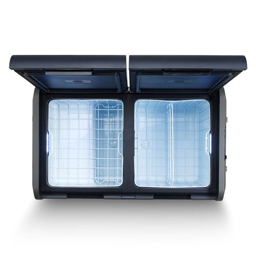 ثلاجة سيارة فريزر متنقلة المطورة 75 لتر- تبريد قوي...