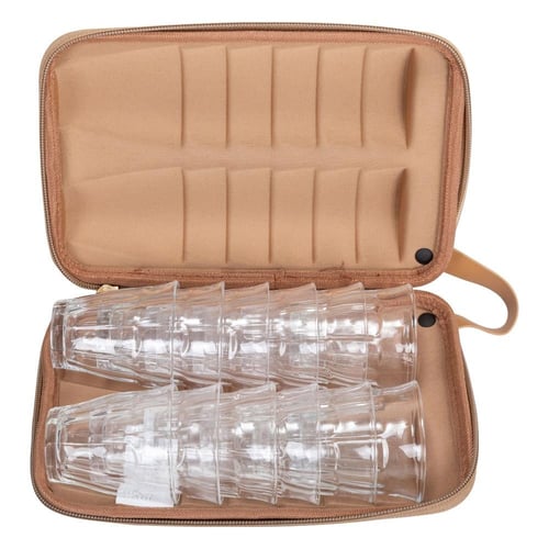 طقم استكانات ضد الصدمات 12 استكانات- تحمي الاستكان...