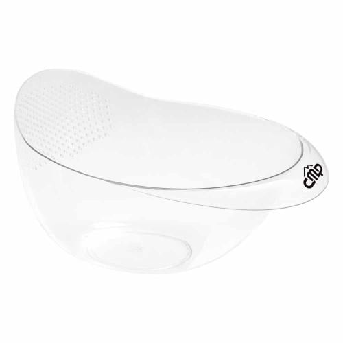 مصفاه ارز شفافة 25 سم، يحافظ على نظافة المكونات، ي...