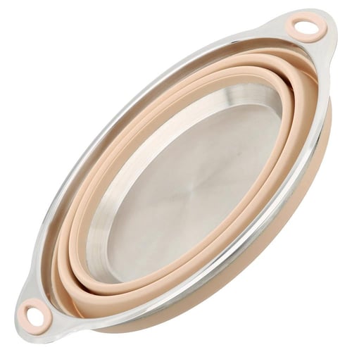 اناء قابل للطي سيلكون 22 سم - يوفر مساحة، يتحمل حر...