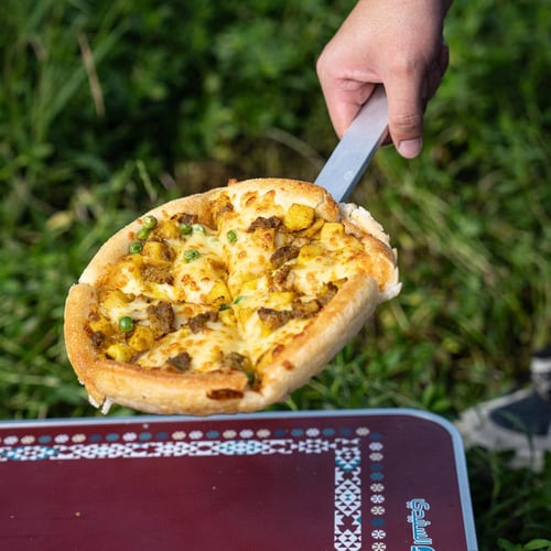 ملعقة طبخ الومنيوم 14*31 سم- تتحمل حرارة عالية، سه...