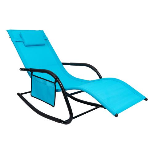 كرسي الترفية قابل للطي يتحمل 160 كجم- يتحمّل وزن ع...