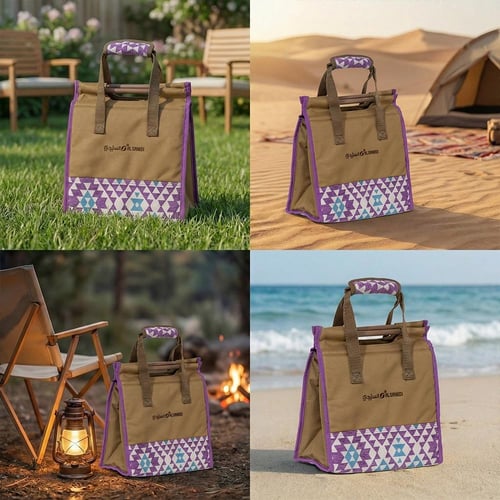 شنطة ترامس تراثية 15 لتر- تحافظ على حرارة المشروبا...