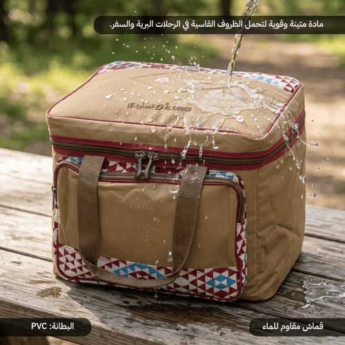 عزبة جدة تراثية 50 لتر، تتحمل ظروف الرحلات،ضمان 3...