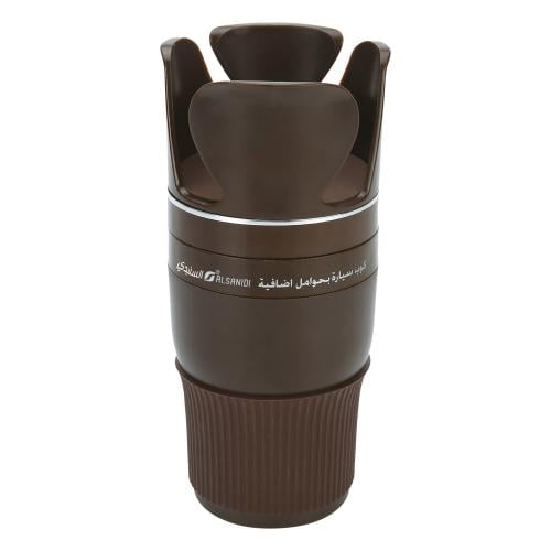 حامل اكواب وهواتف متحرك 19 سم - ينظم أغراض السيارة...