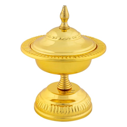 تمرية نحاس هندي 18 سم - يحافظ على المظهر الأنيق، س...