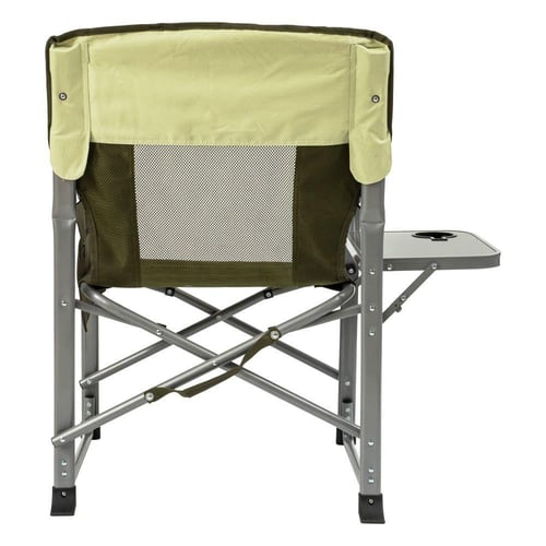 كرسي رحلات بطاولة جانبية يتحمل 120 كجم، مريح للجلو...