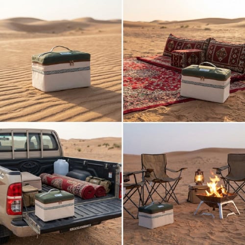 شنطة روفا منقوشة 23 لتر، ممتازة لحمل وحفظ مقتنياتك...