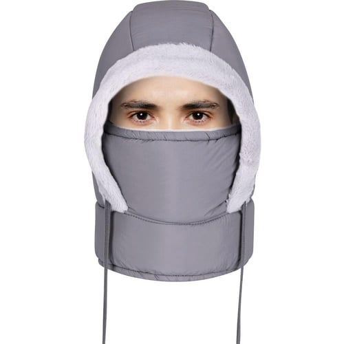 قبعة شتوية للرأس والرقبة للتدفئة- توفر دفء عالي ور...