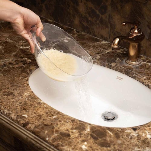 مصفاه ارز شفافة 25 سم، يحافظ على نظافة المكونات، ي...