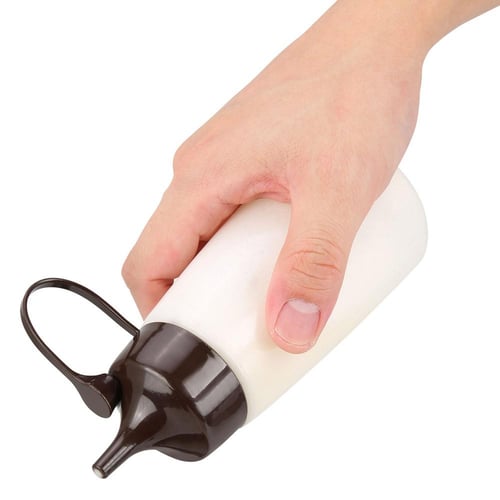 علبة مصابيب بلاستيك 300 مل- يمنع التسرب ويحمي من ا...