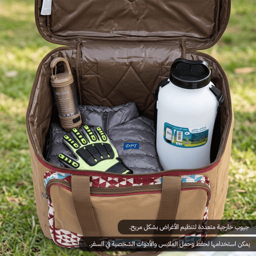 عزبة جدة تراثية 50 لتر، تتحمل ظروف الرحلات،ضمان 3...