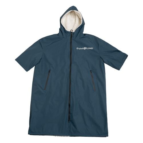 Waterproof Poncho for Swimming and Rowing with Wind Resistance