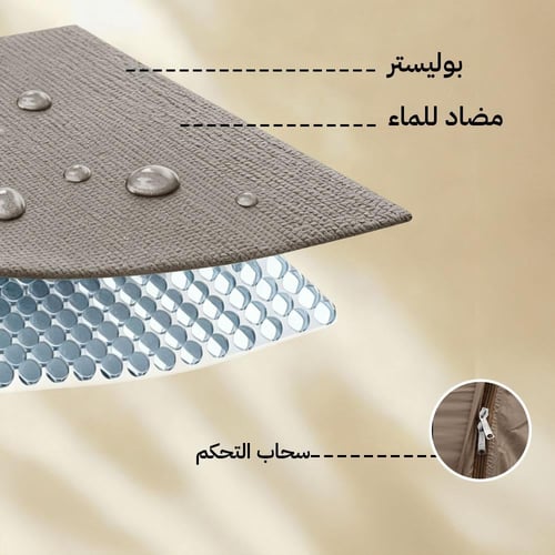 خيمة تلقائية نايلون 2×2×1.45م، توفر مساحة واسعة لل...