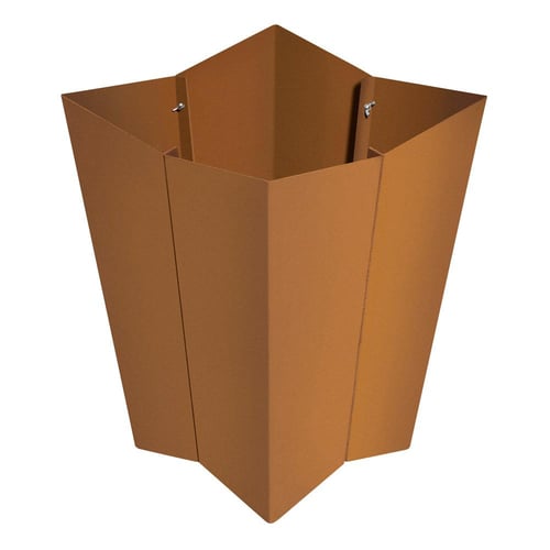 موقد حطب وشواء حديد كورتون 80* 78 سم- يتحمل درجات...