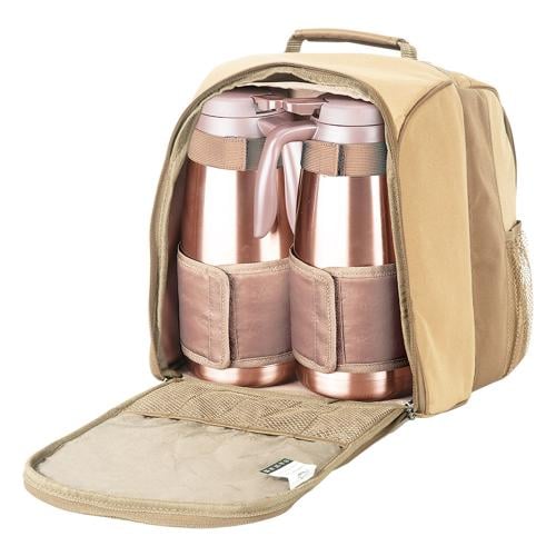 شنطة حوافظ اطعمة مكتملة 4 حافظة 1.15 لتر + 2 ترمس...