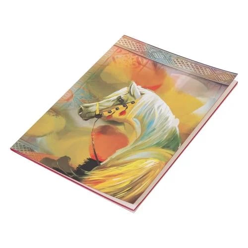 نوت بوك مطبوع - تصميم أنيق، صفحات سهلة الكتابة، حج...