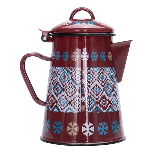 مفواح قهوة غضار تراثي 2.4 لتر، يد مريحة للصب،ضمان...