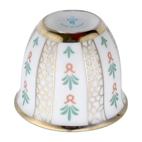 طقم فناجيل قهوة خزف 6 قطع - تدوم طويلاً مع الاستخد...