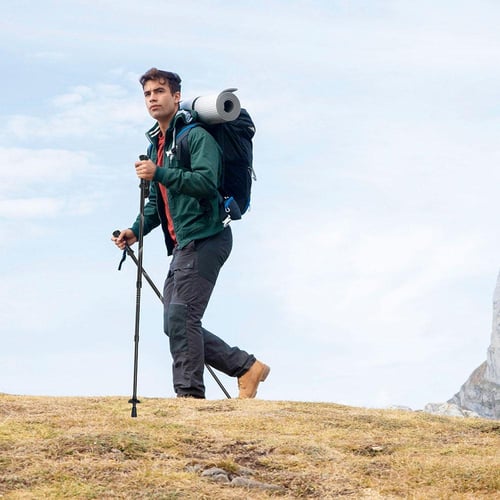 عصا هايكنج 3 اجزاء- دعم مثالي وثبات على الأرضيات ا...