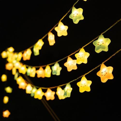 عقد اللمبات USB اصفر 10 متر، تضيف جو دافئ وأنيق لل...