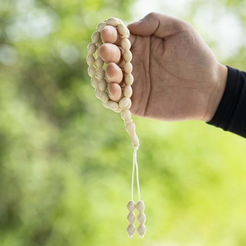 سبحة اكريليك 33 حبة- لمعة تدوم طويلاً، سهلة الحمل...