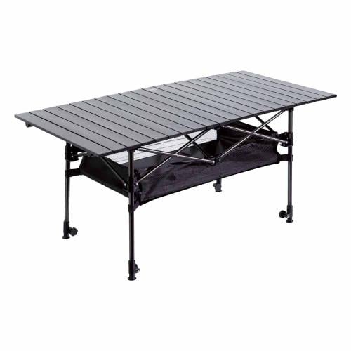 طاولة الومنيوم قابلة للطي 120×55×90 سم تتحمل 100 ك...